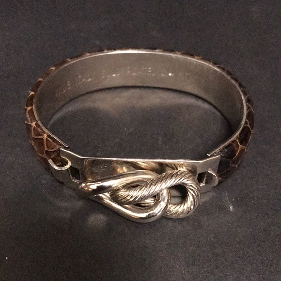 MADE IN ITALY Luxury Designer Leather Cuff Bracelets Bangles Stack MANY COLORS - Picture 6 of 8